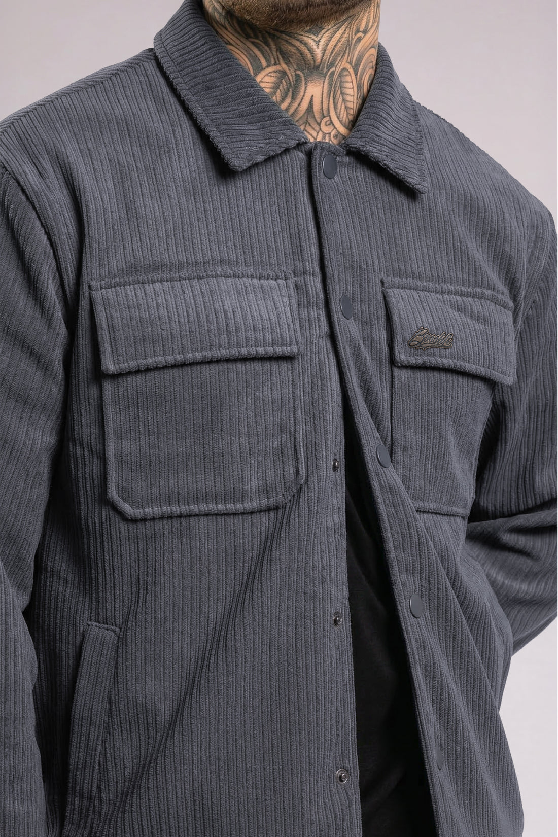 Camisa Forrada Veludo Cotelê Boss Life