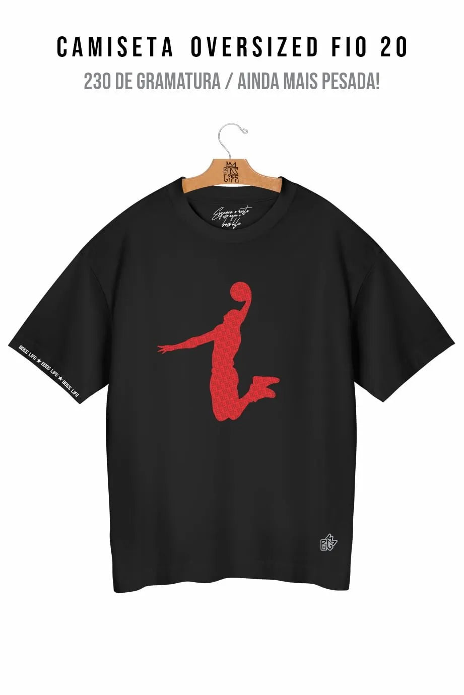 Camiseta Oversized Basket 7