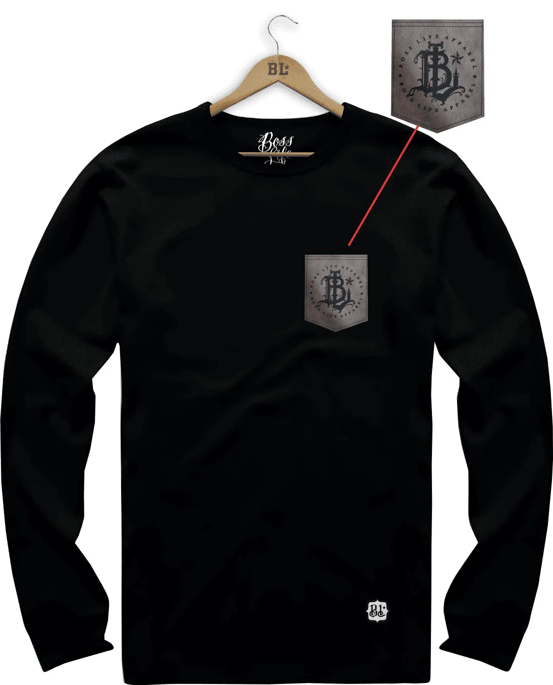 Camiseta Manga Longa Apparel Pocket