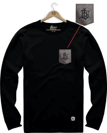 Camiseta Manga Longa Apparel Pocket