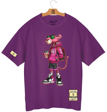 Camiseta Oversized Boss Life Style Panther
