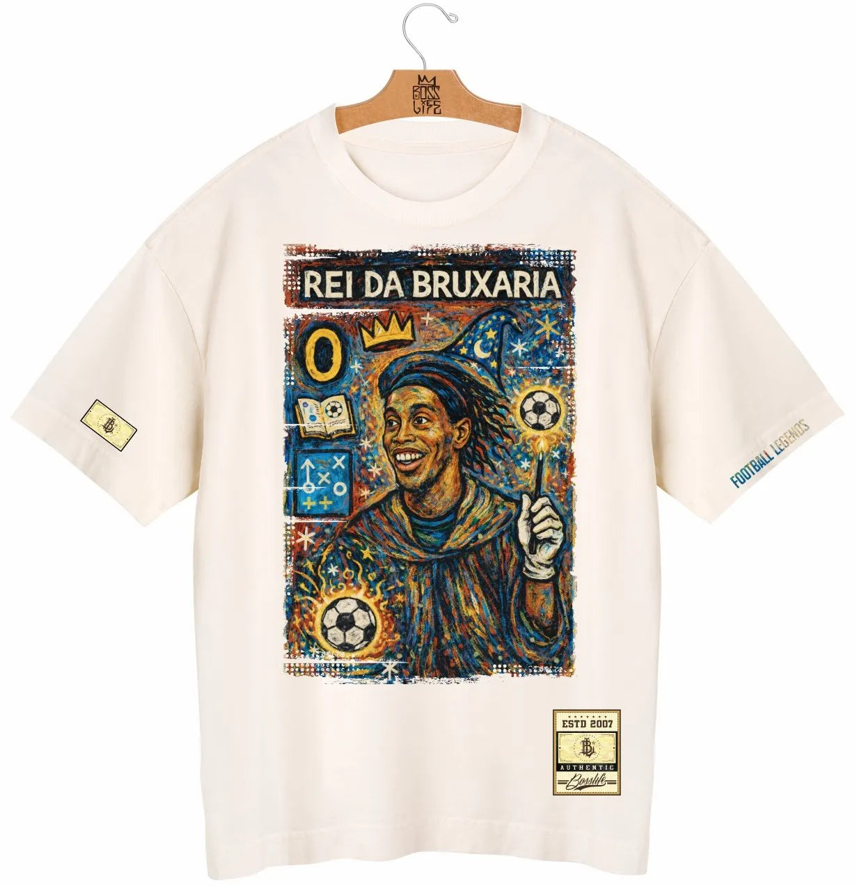 Camiseta Oversized Legends O Bruxo