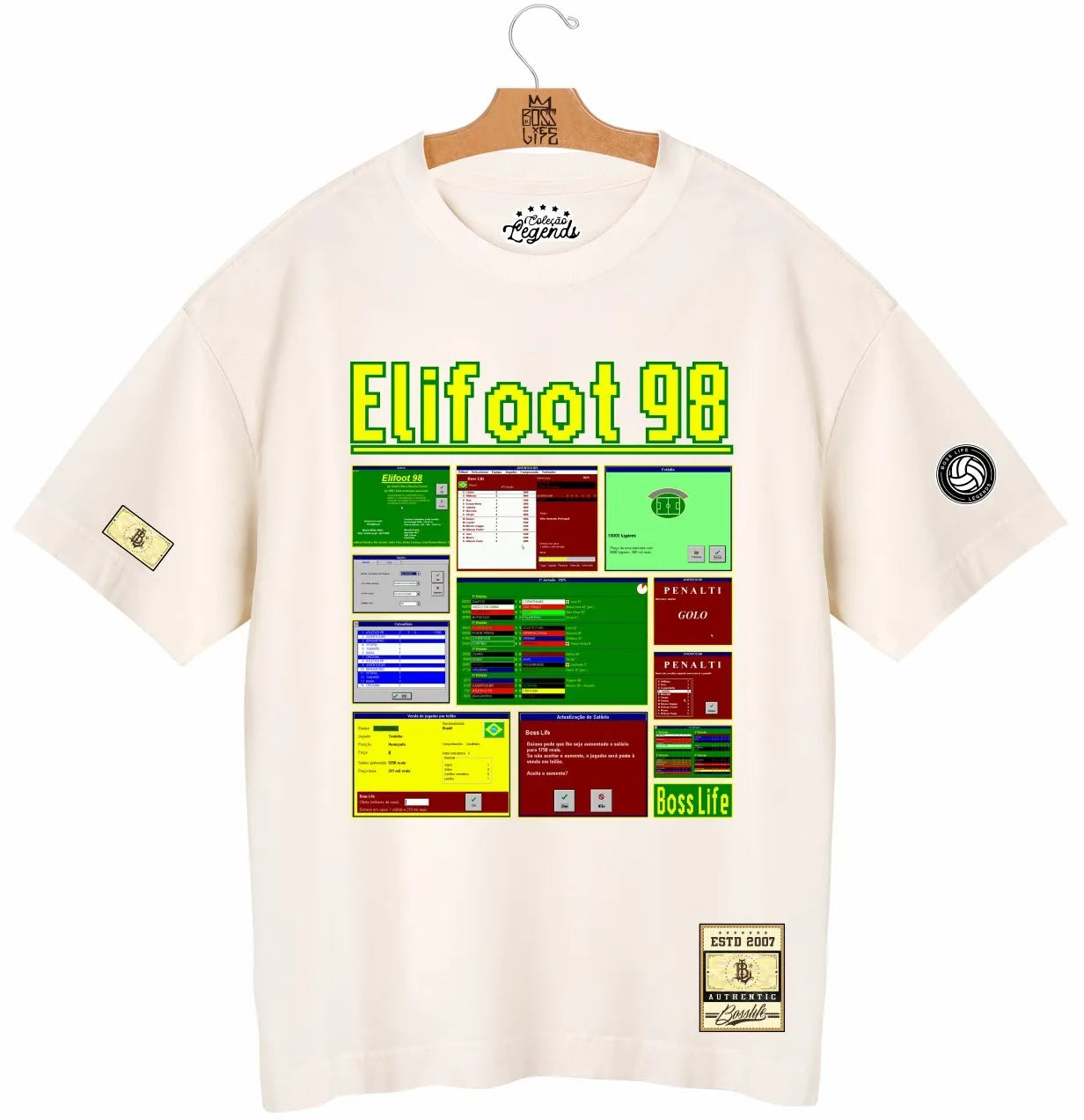 Camiseta Oversized Legends Elifoot Manager