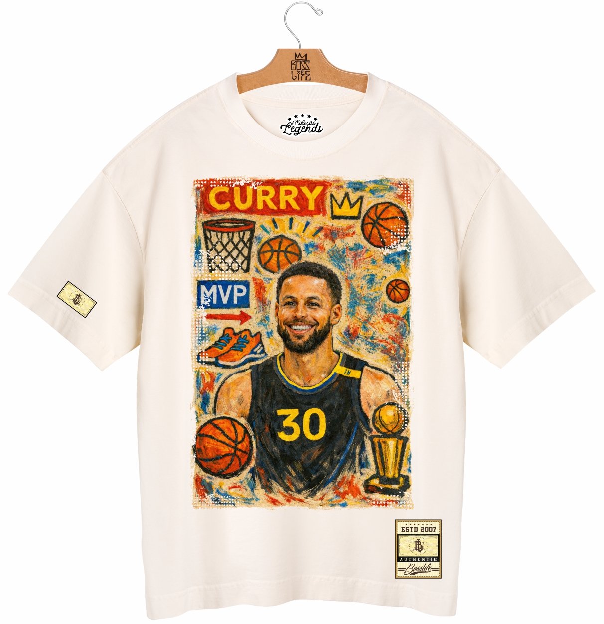 Camiseta Oversized Legends MVP 30
