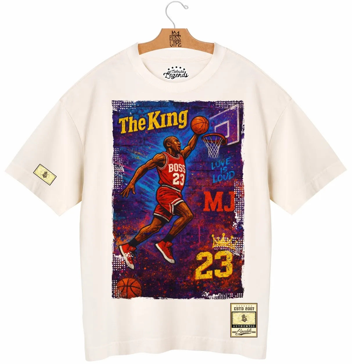 Camiseta Oversized Legends Air Jordan