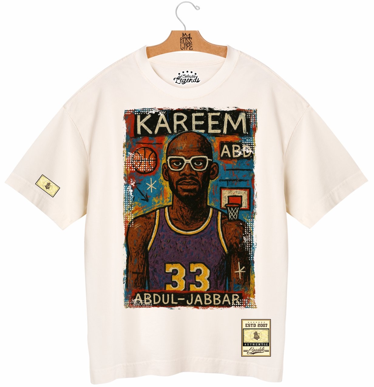 Camiseta Oversized Legends ABD 33
