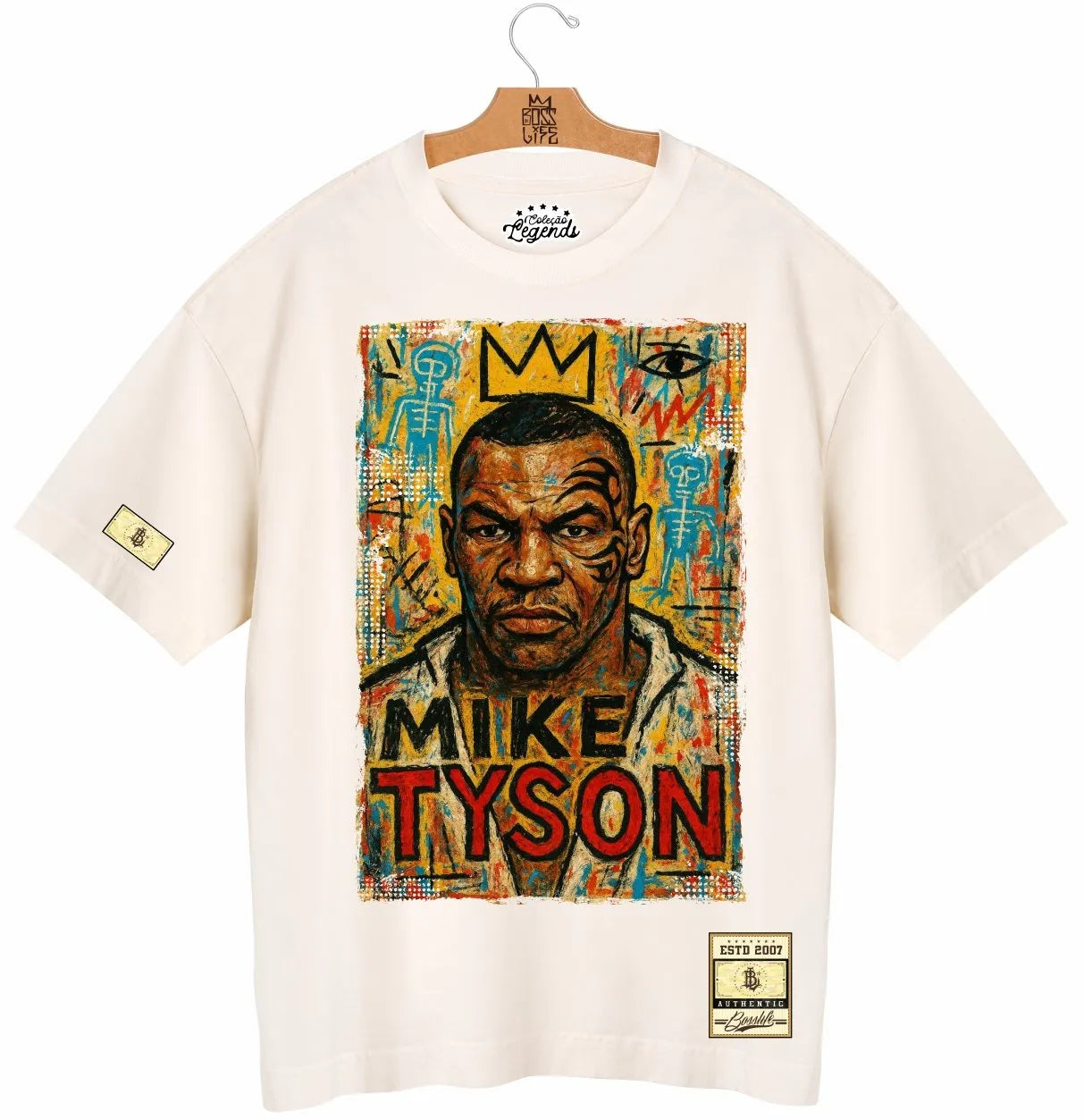 Camiseta Oversized Legends Iron Mike