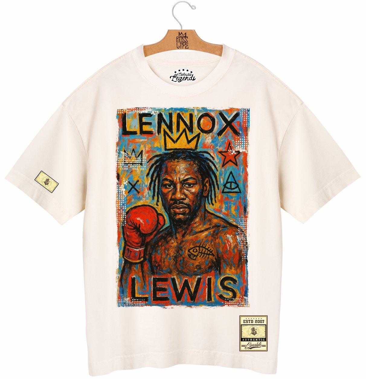 Camiseta Oversized Legends The Lion
