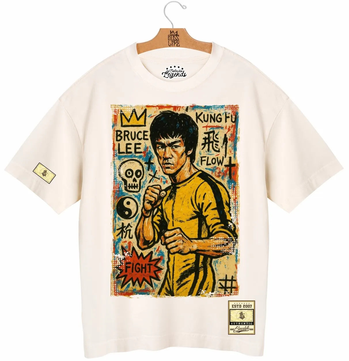 Camiseta Oversized Legends The Dragon