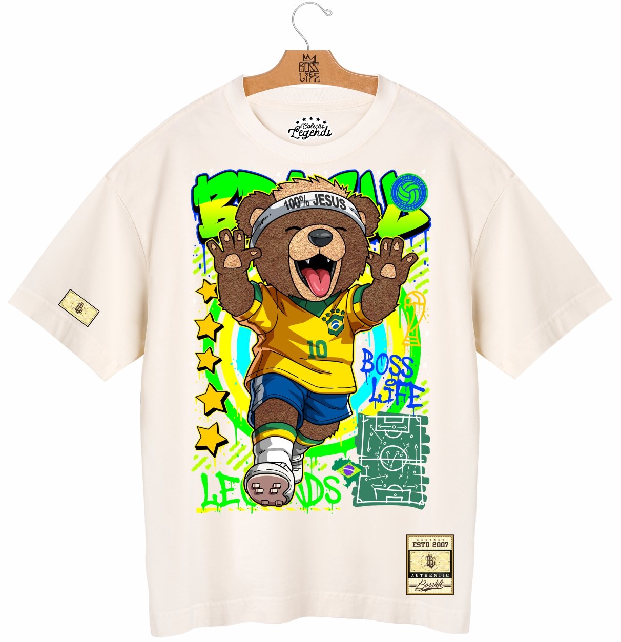 Camiseta Oversized Legends Artilheiro