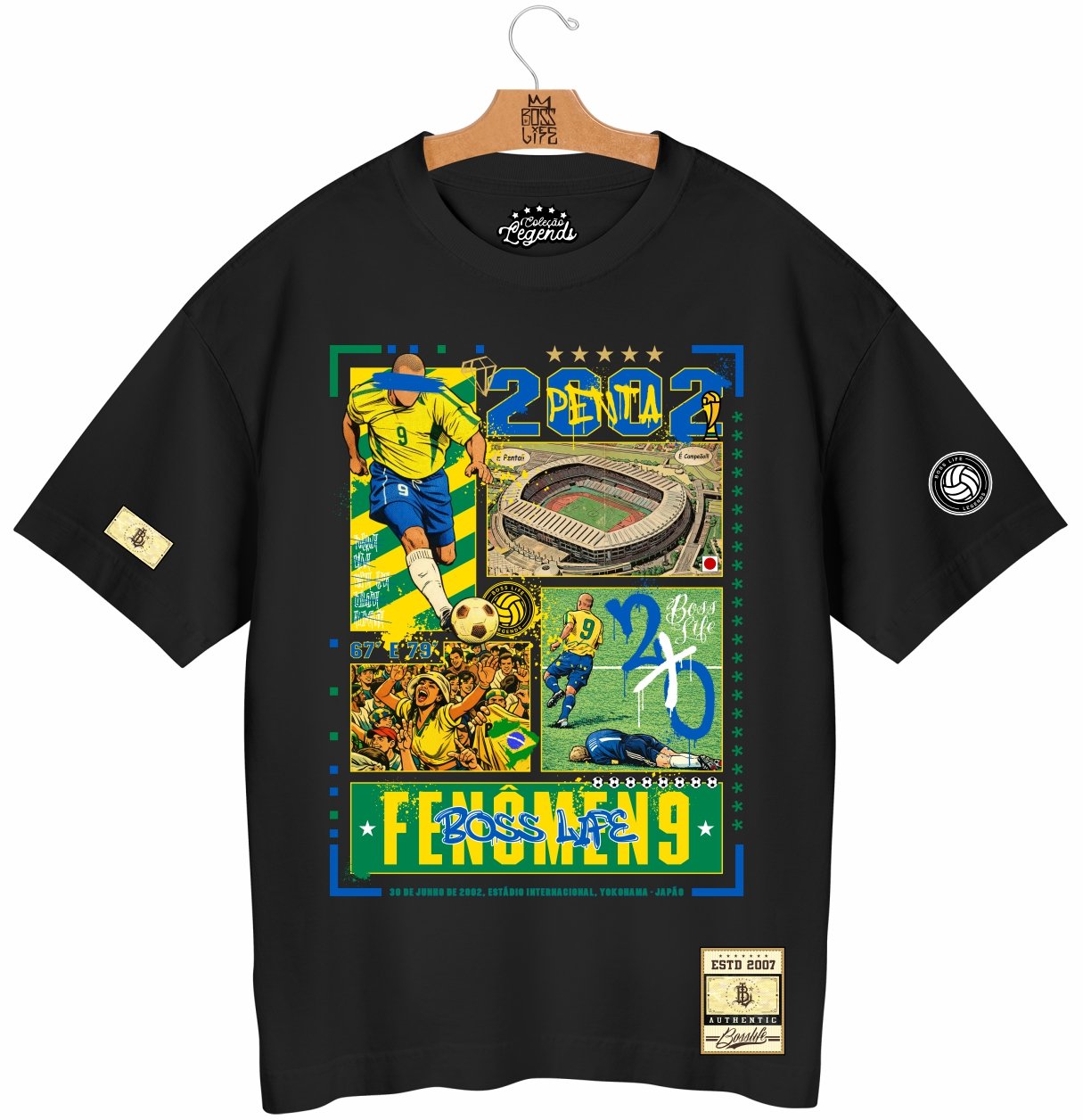 Camiseta Oversized Legends Fenômeno