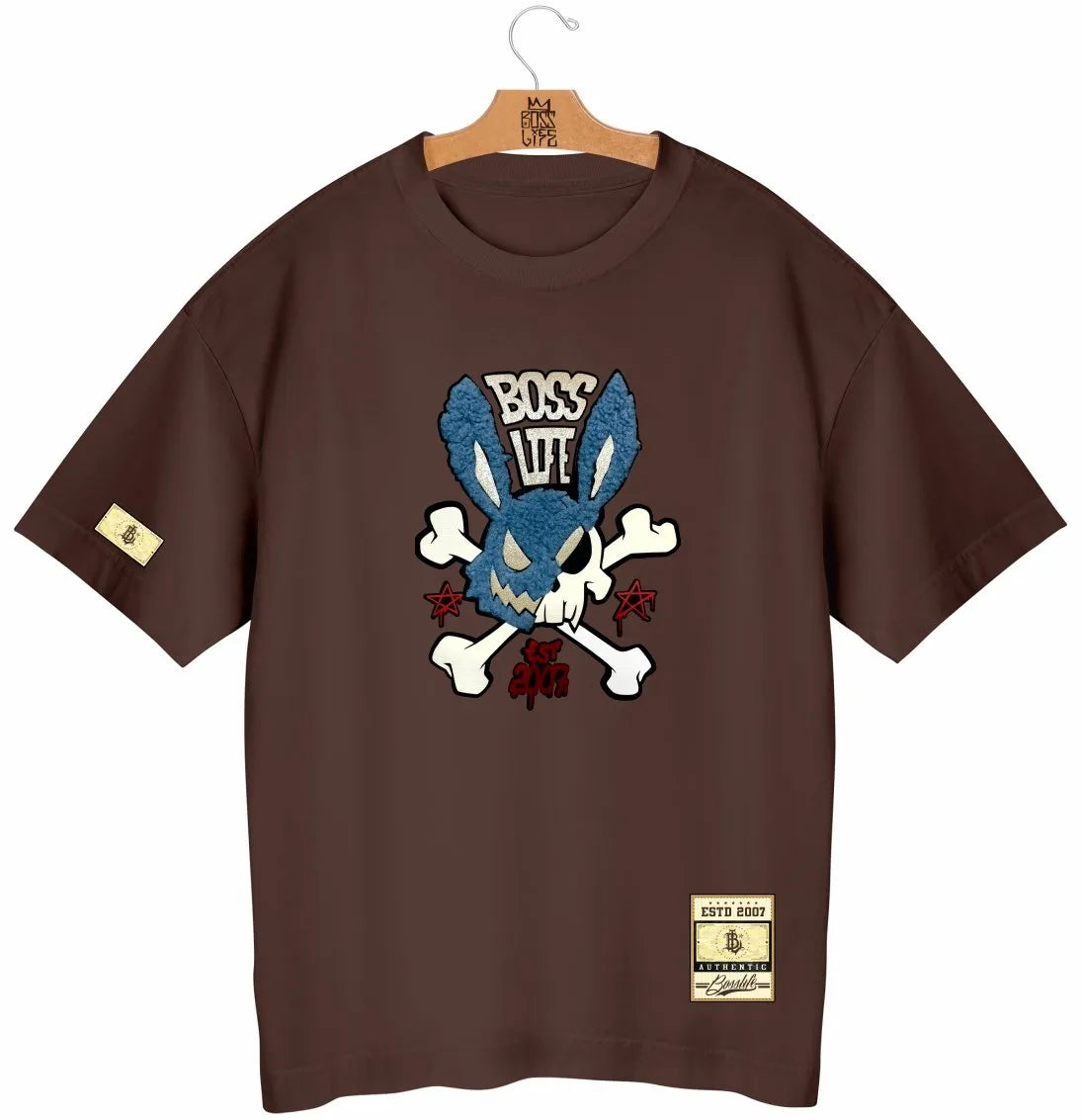 Camiseta Oversized BL Touch Mad Bunny