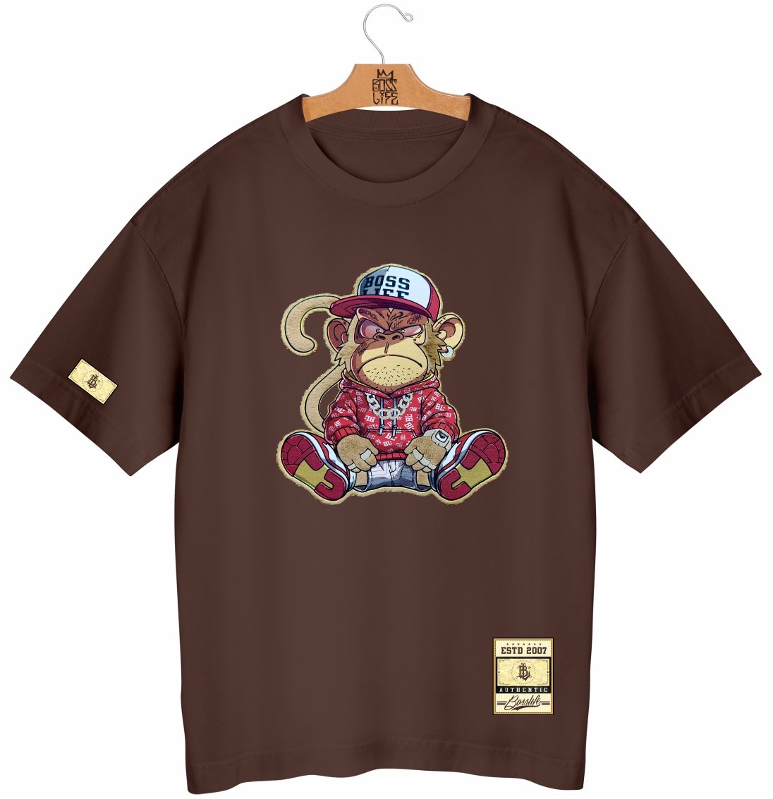 Camiseta Oversized BL Touch Lil Monkey