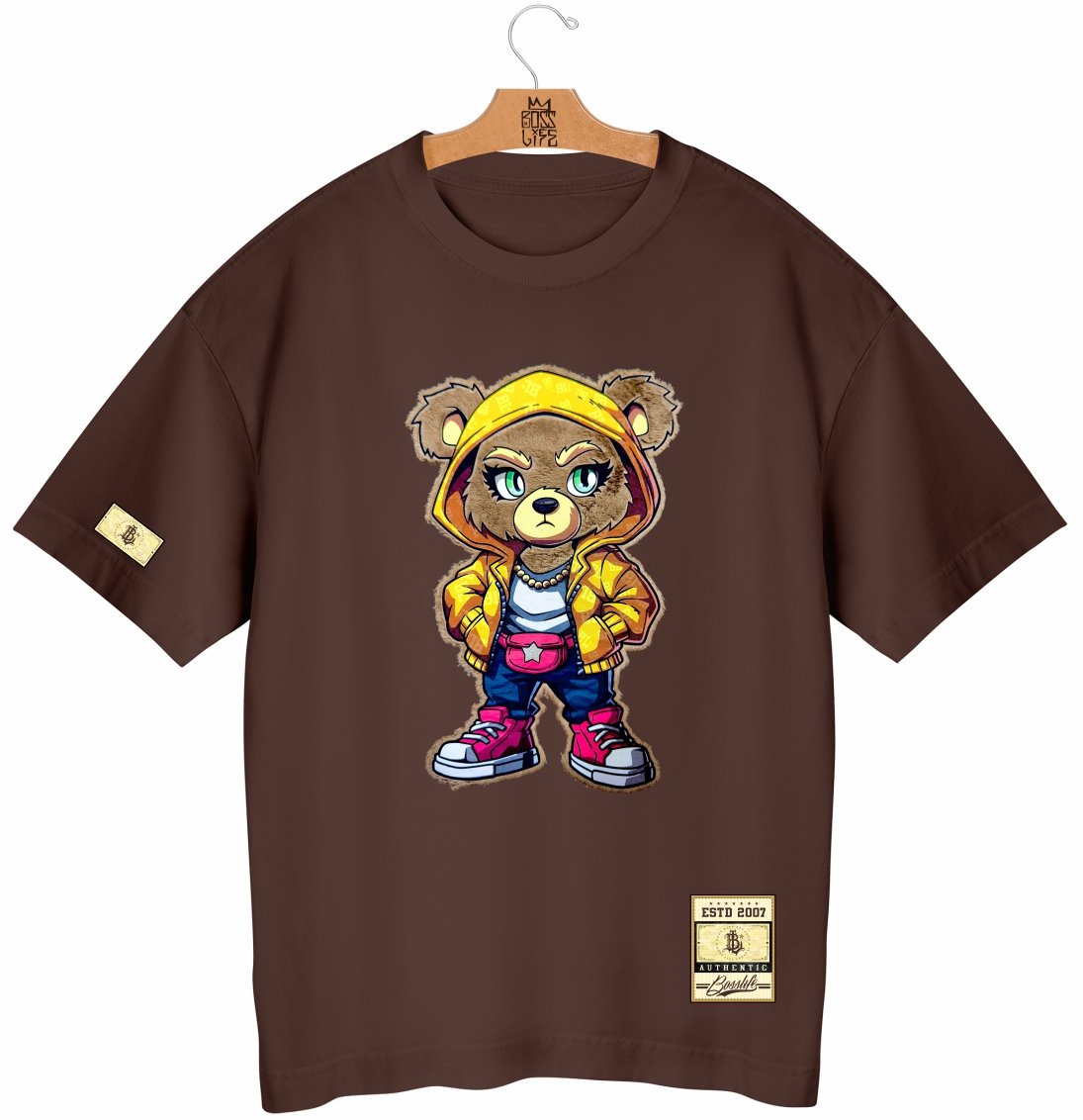 Camiseta Oversized BL Touch Street Girl