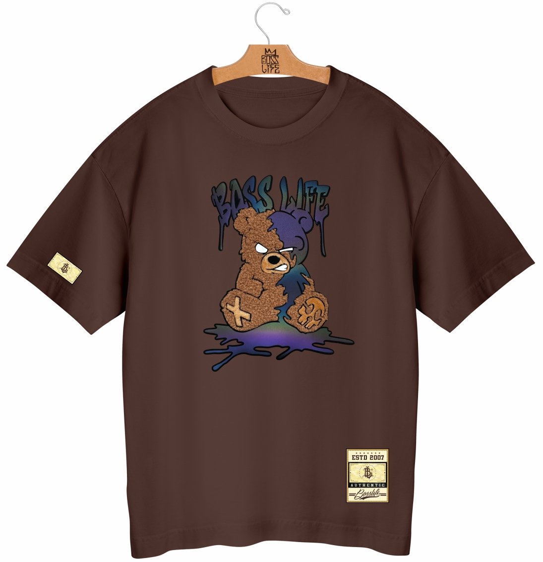 Camiseta Oversized BL Touch Melting Bear