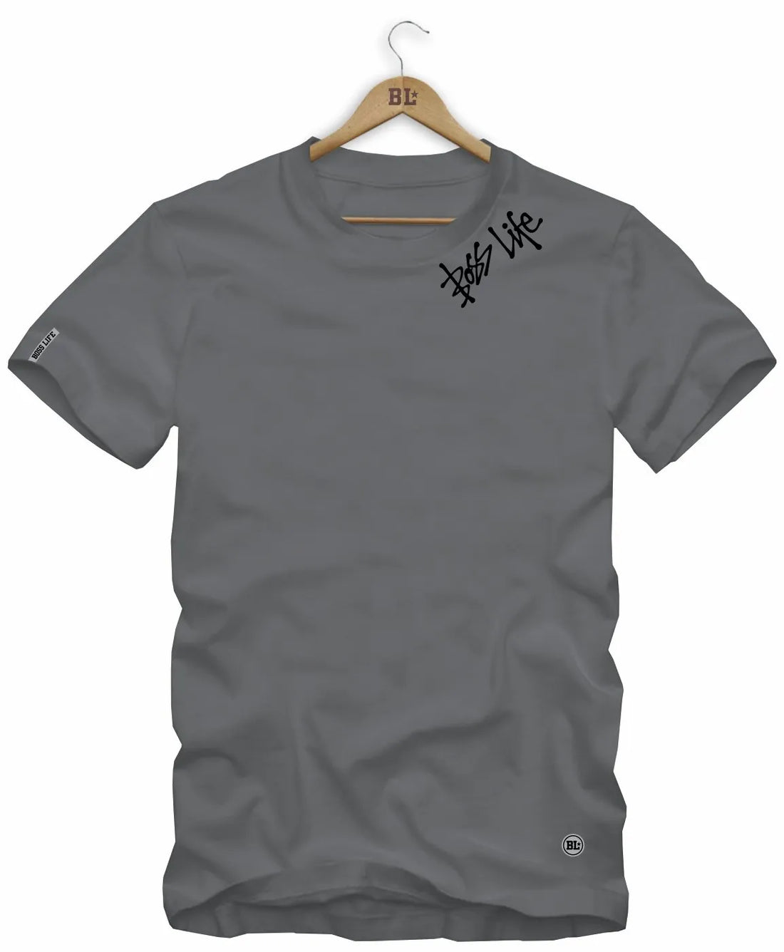 Camiseta Boss Life Signature Ink Tag