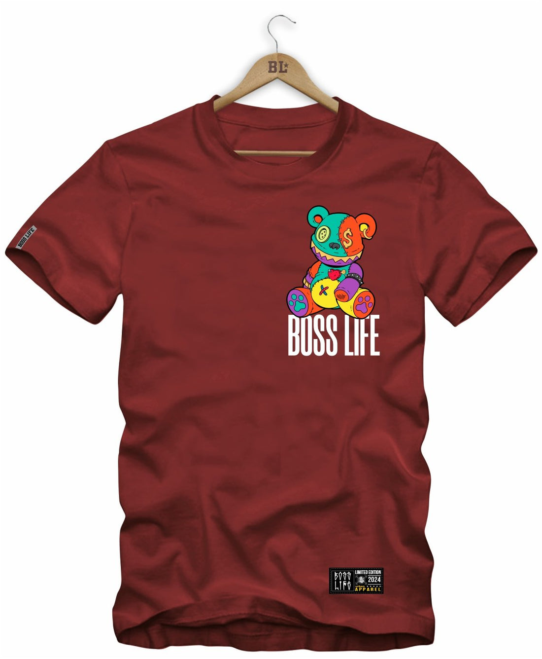 Camiseta Bear Retail Bl Small