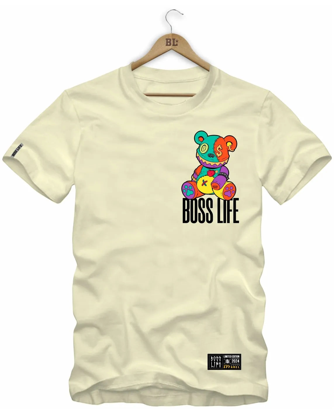 Camiseta Bear Retail Bl Small