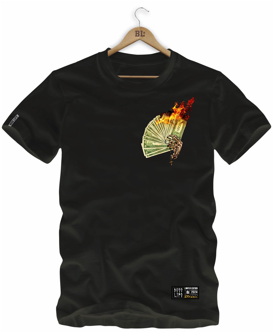 Camiseta Dollar Fire Bl Small