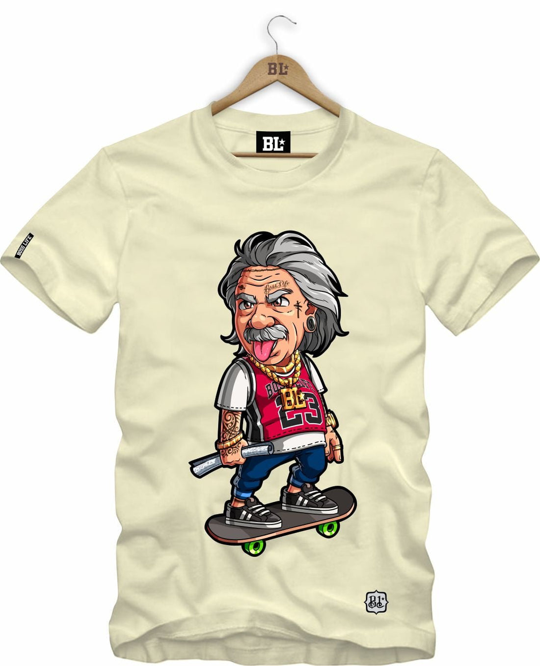 Camiseta Einstein Skate