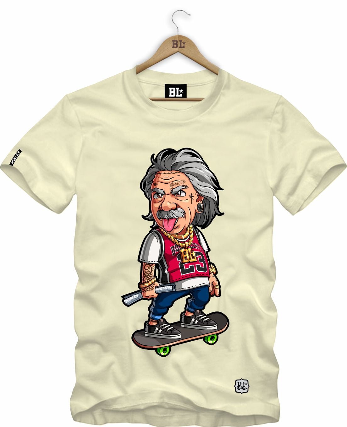 Camiseta Einstein Skate