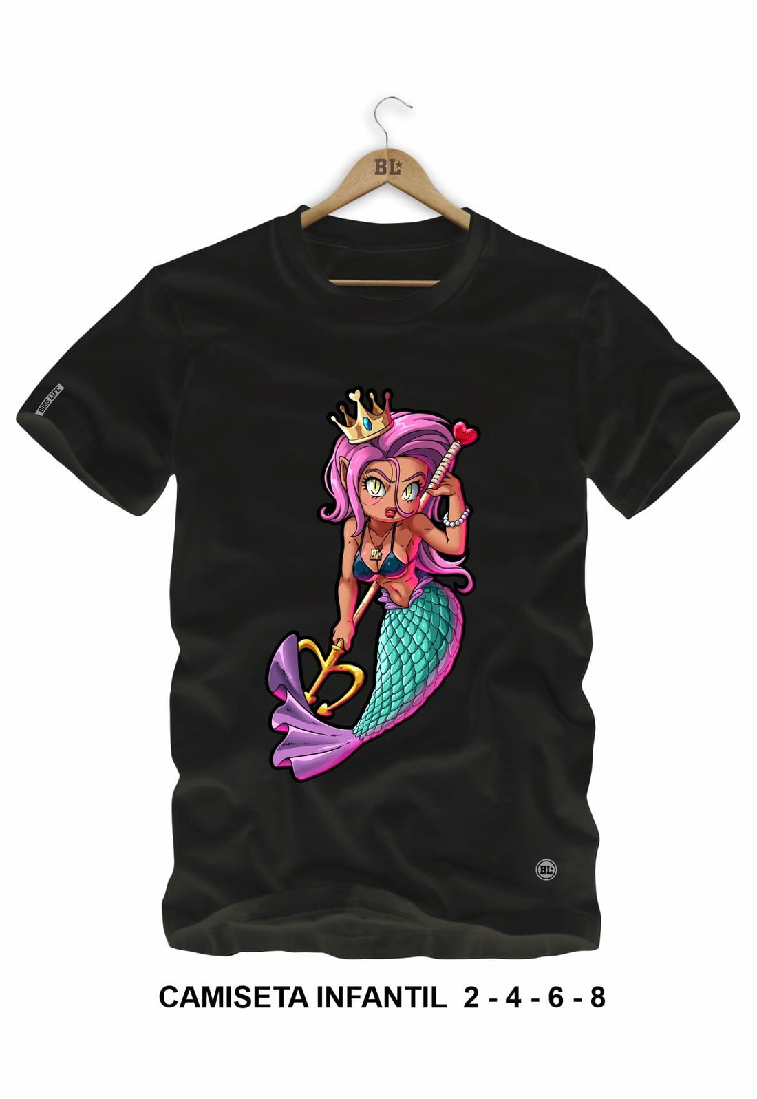 Camiseta Infantil Mermaid 