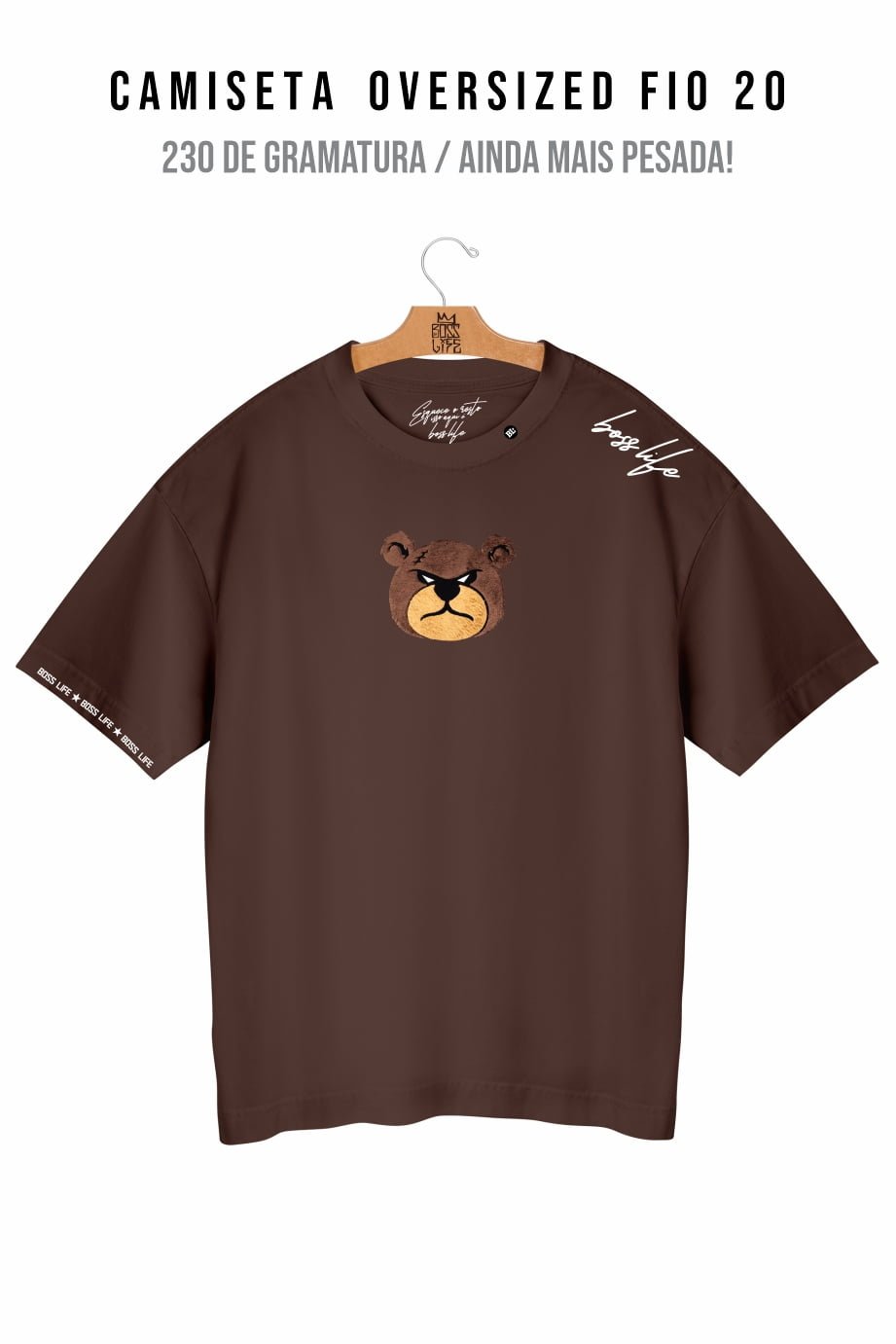 Camiseta Oversized Mini Scar