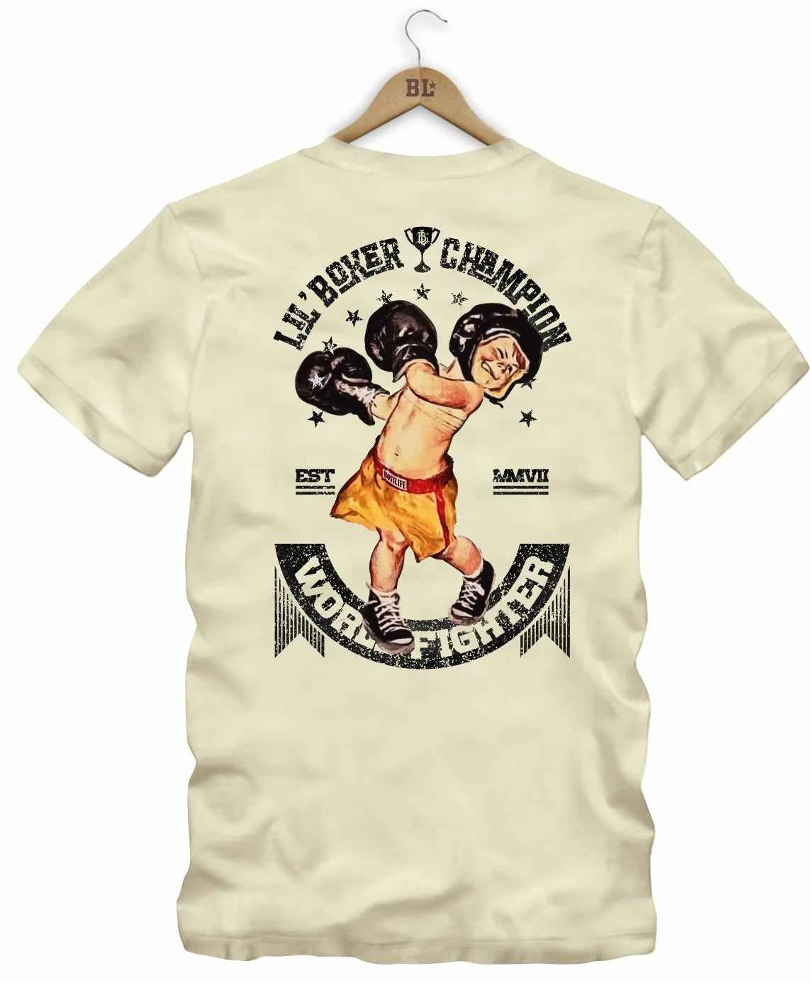 Camiseta Champion Boxing Frente e Costas