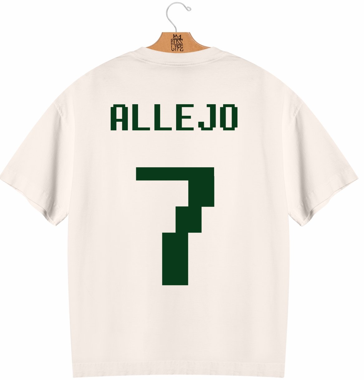 Camiseta Oversized Legends Allejo 7 Frente e Costas
