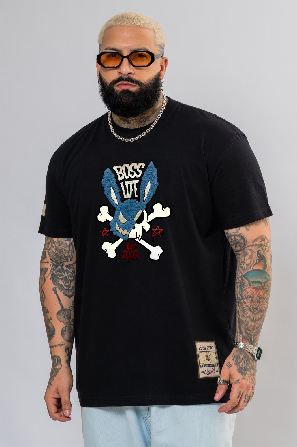 Camiseta Boss Life Touch Mad Bunny