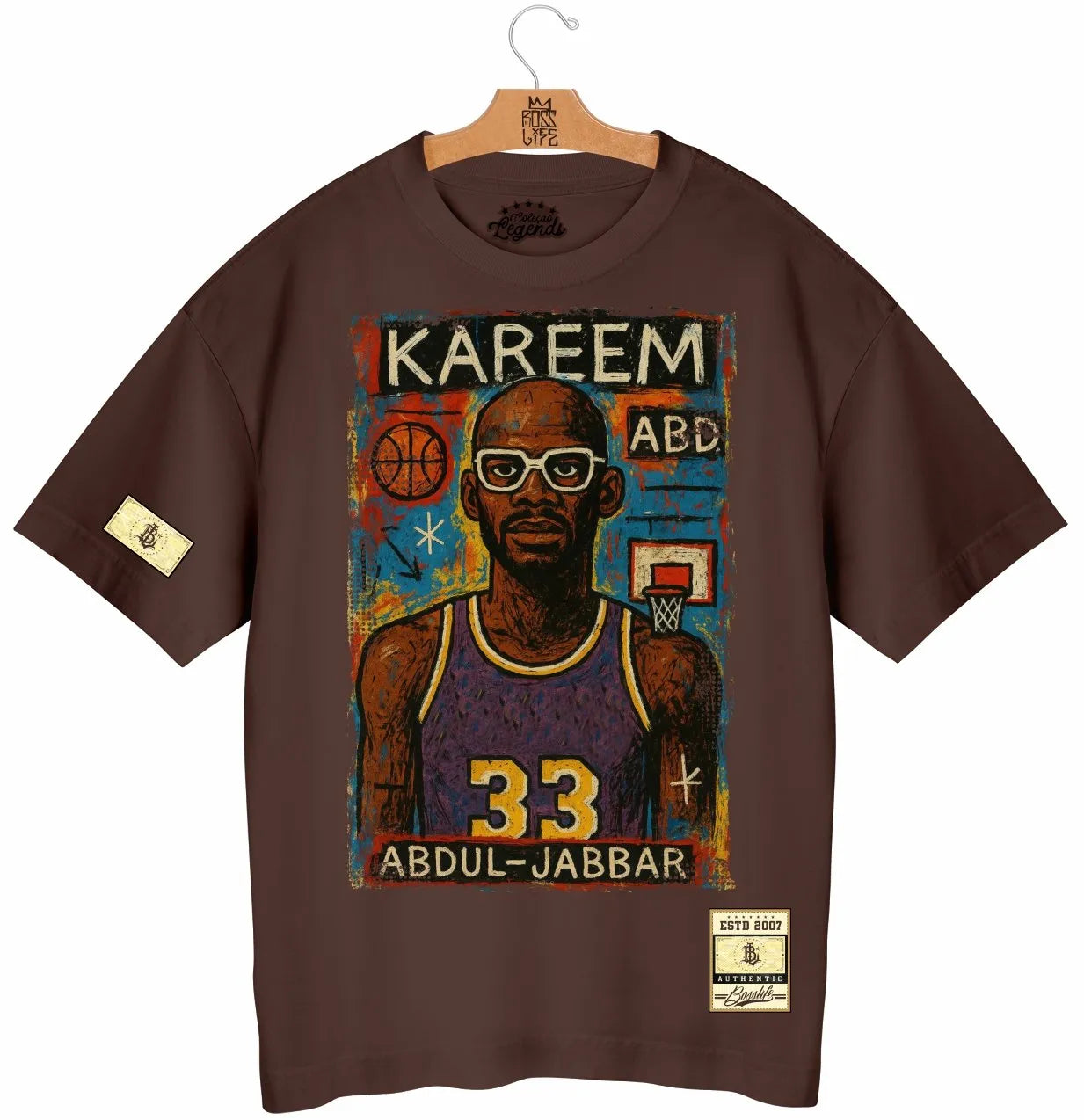 Camiseta Oversized Legends ABD 33