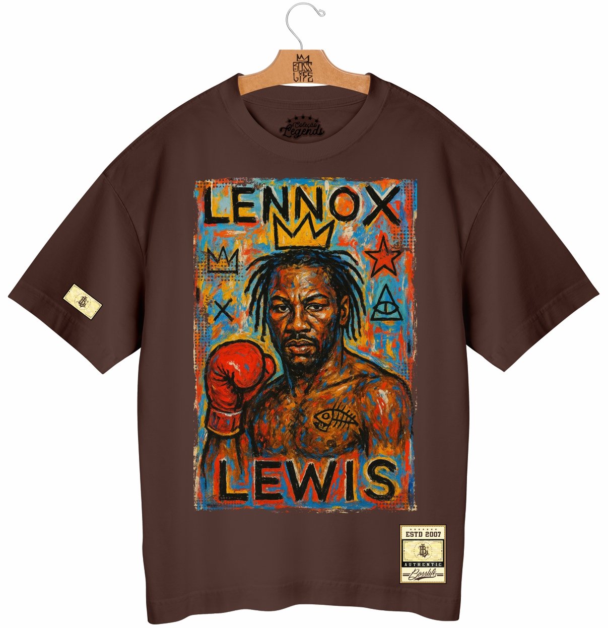 Camiseta Oversized Legends The Lion