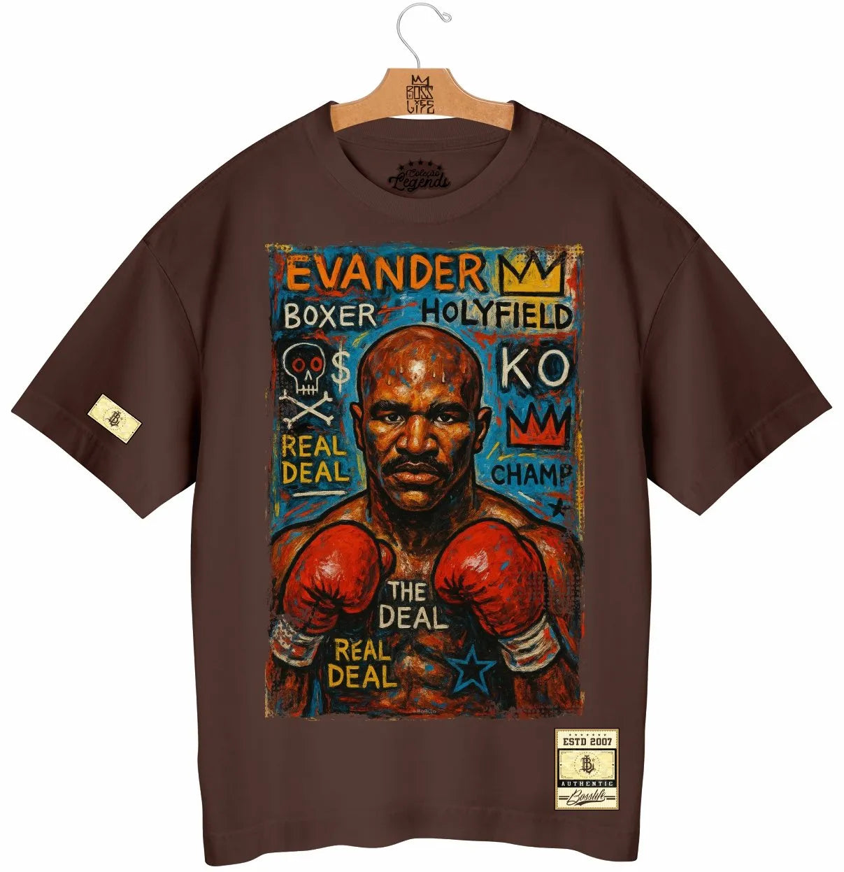 Camiseta Oversized Legends The Real Deal