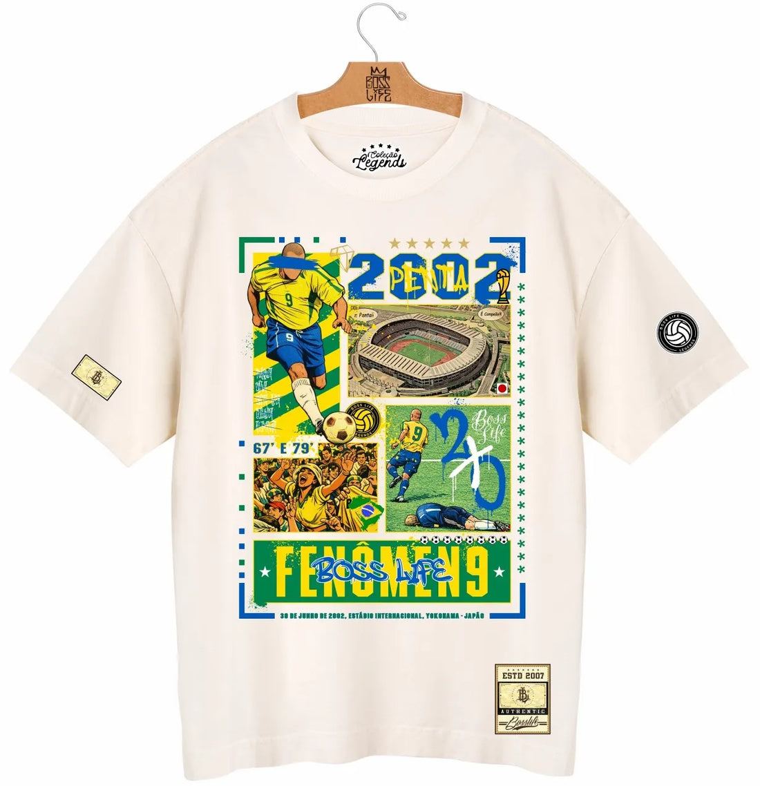 Camiseta Oversized Legends Fenômeno