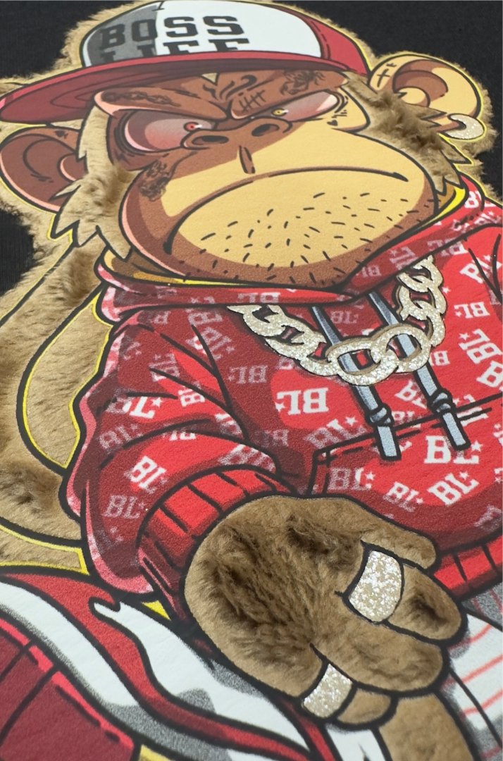 Camiseta Oversized BL Touch Lil Monkey