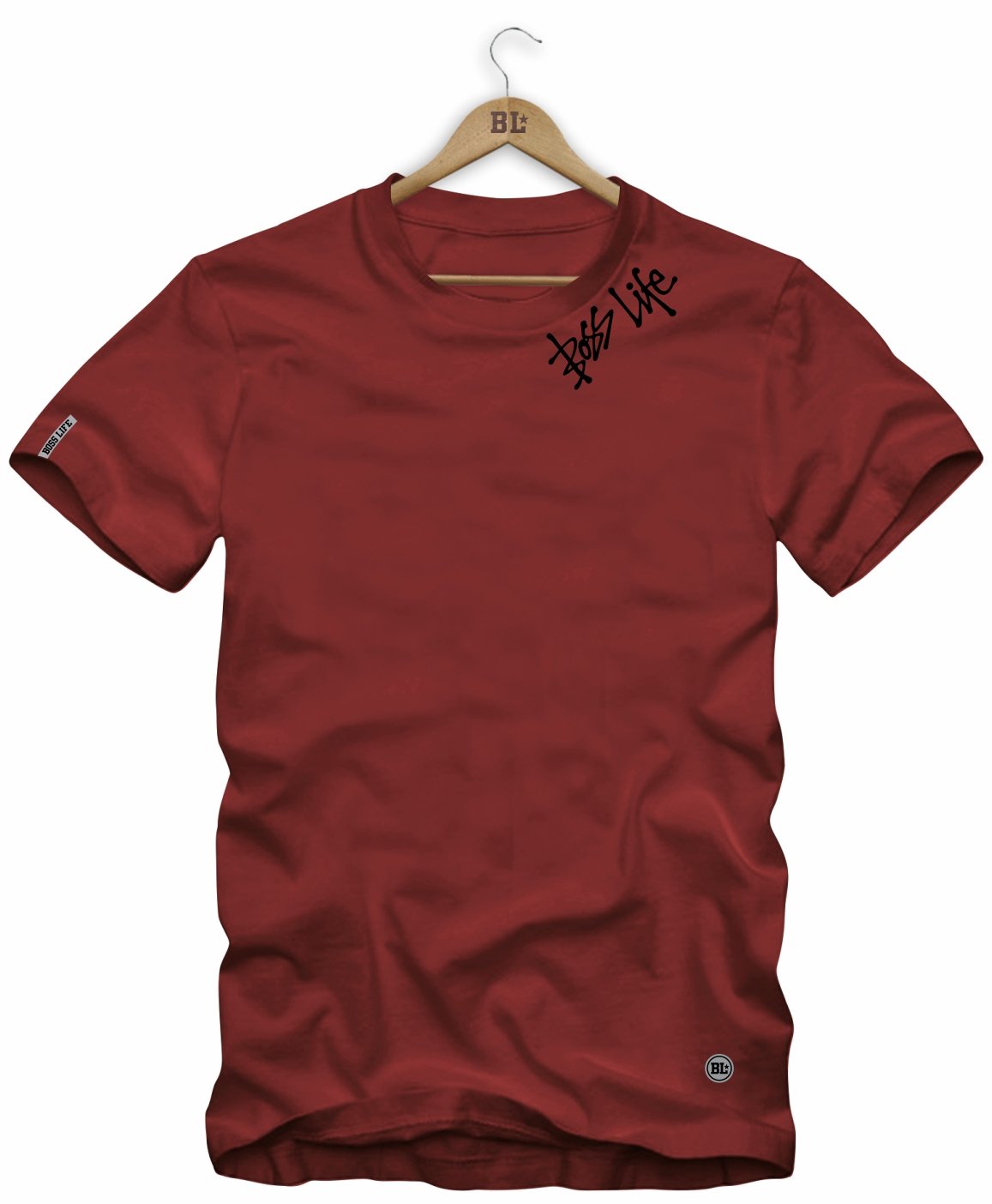 Camiseta Boss Life Signature Ink Tag