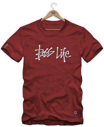 Camiseta Boss Life Signature Ink Line