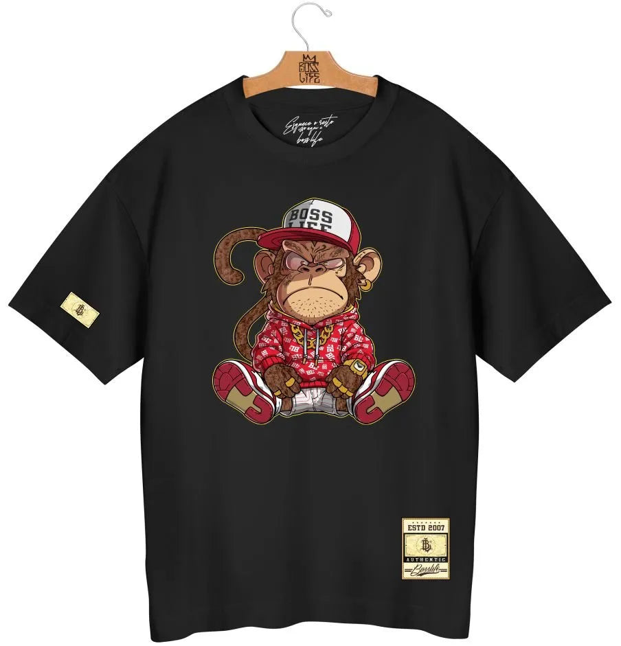 Camiseta Oversized Boss Life Style Kong
