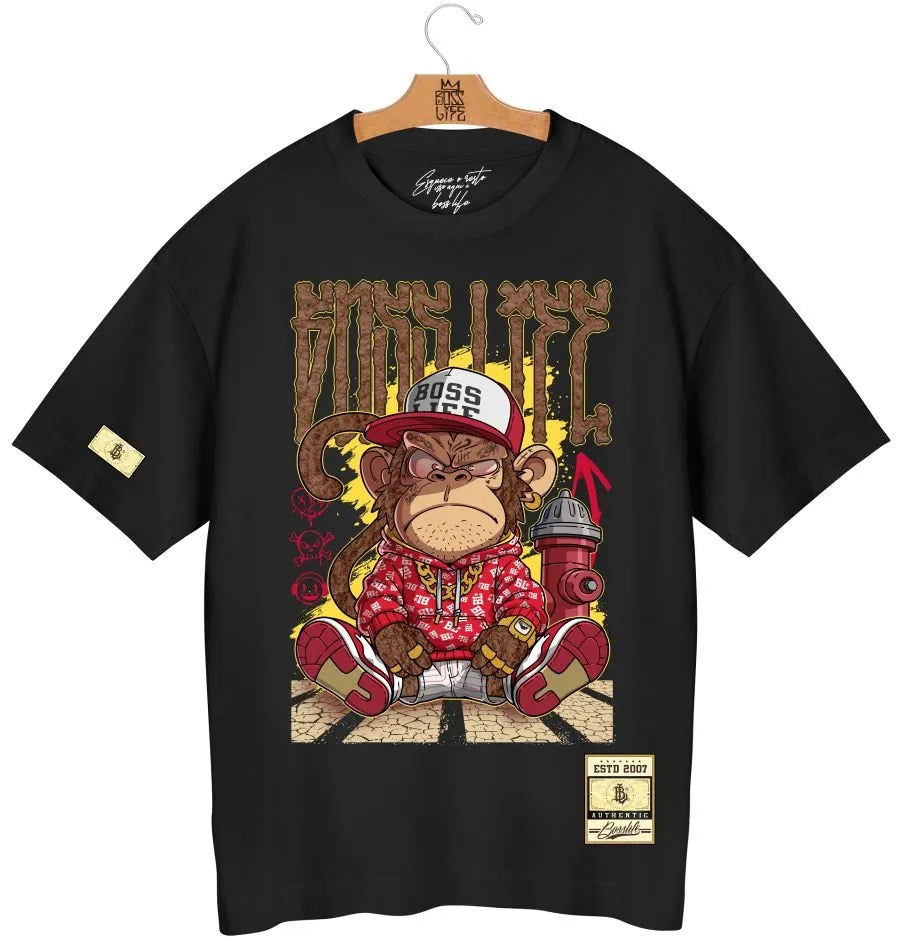 Camiseta Oversized Boss Life Style Kong 2