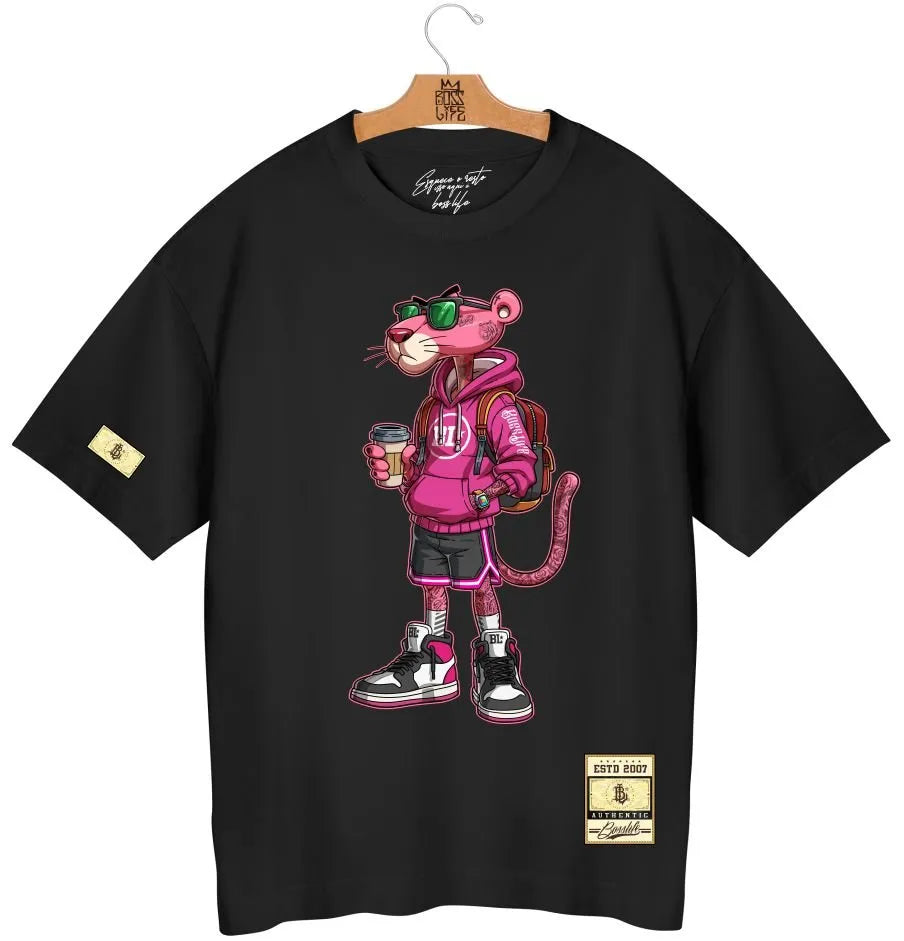 Camiseta Oversized Boss Life Style Panther