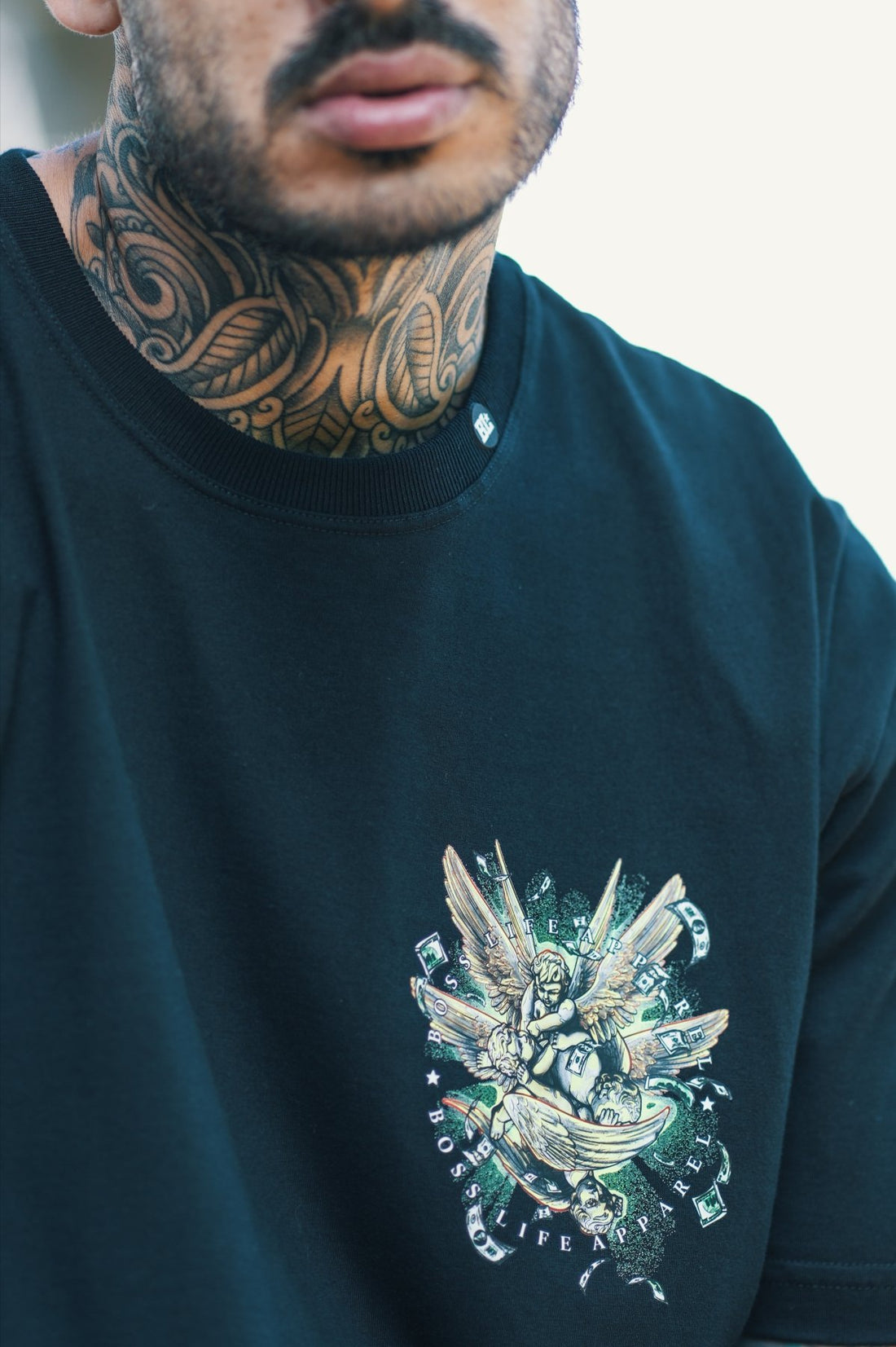 Camiseta Bl Dark Shine Cash Angel