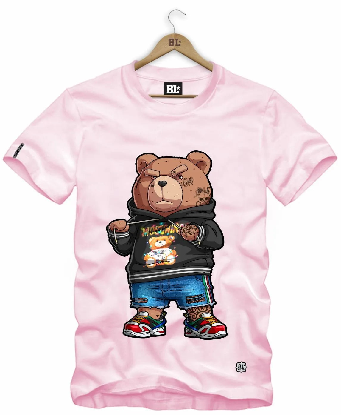 Camiseta Bear Streetwear