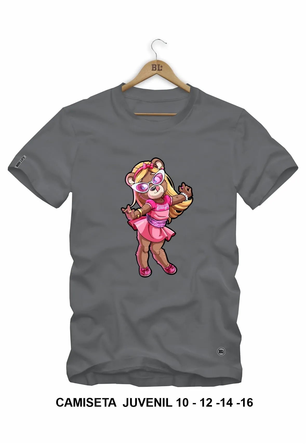Camiseta Juvenil Bear Doll