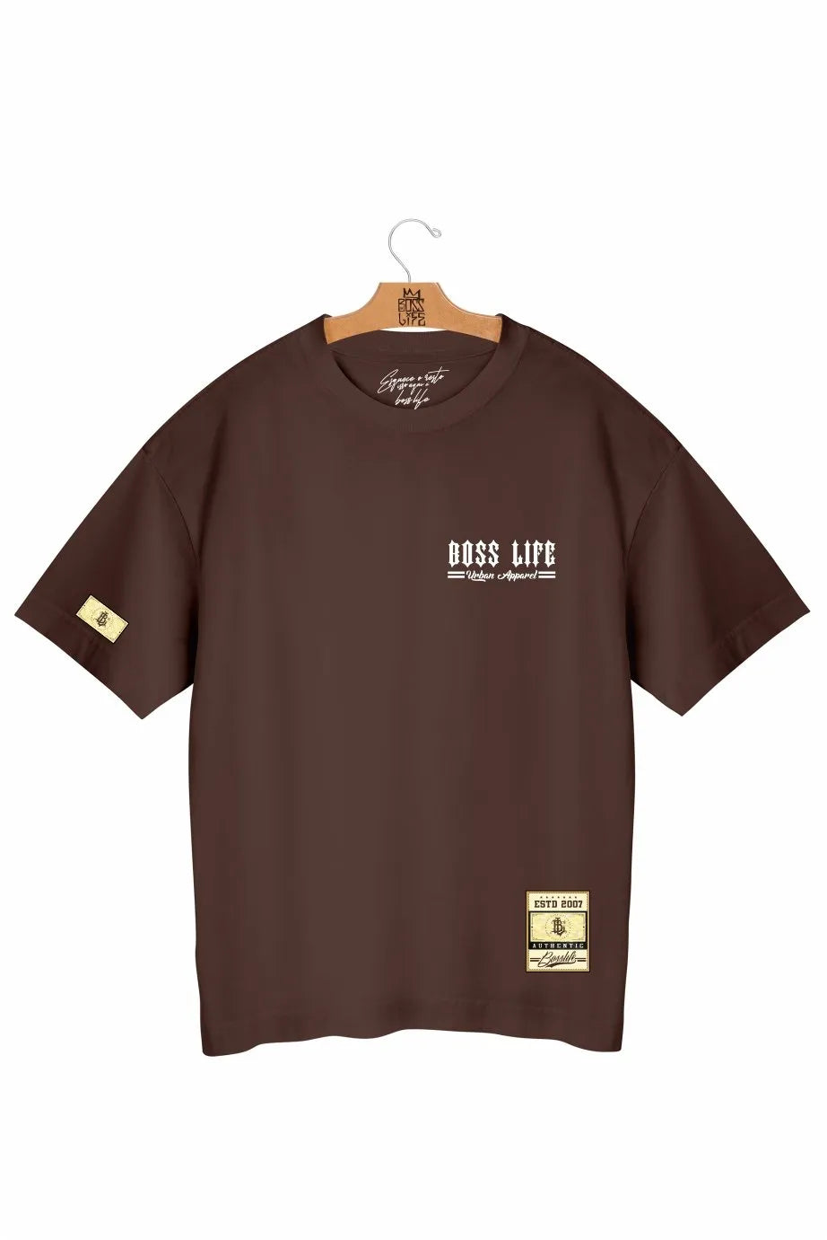 Camiseta Oversized Graffiti Apparel Frente e Costas