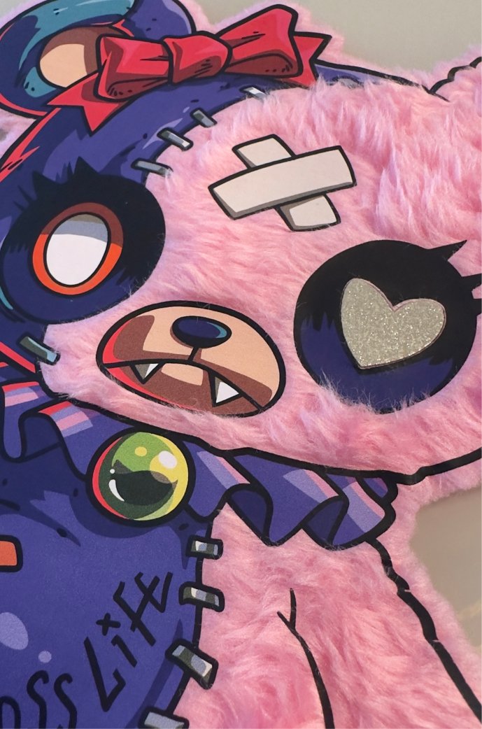 Camiseta Boss Life Touch Pink Bear