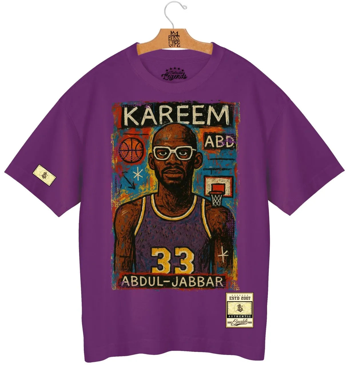 Camiseta Oversized Legends ABD 33