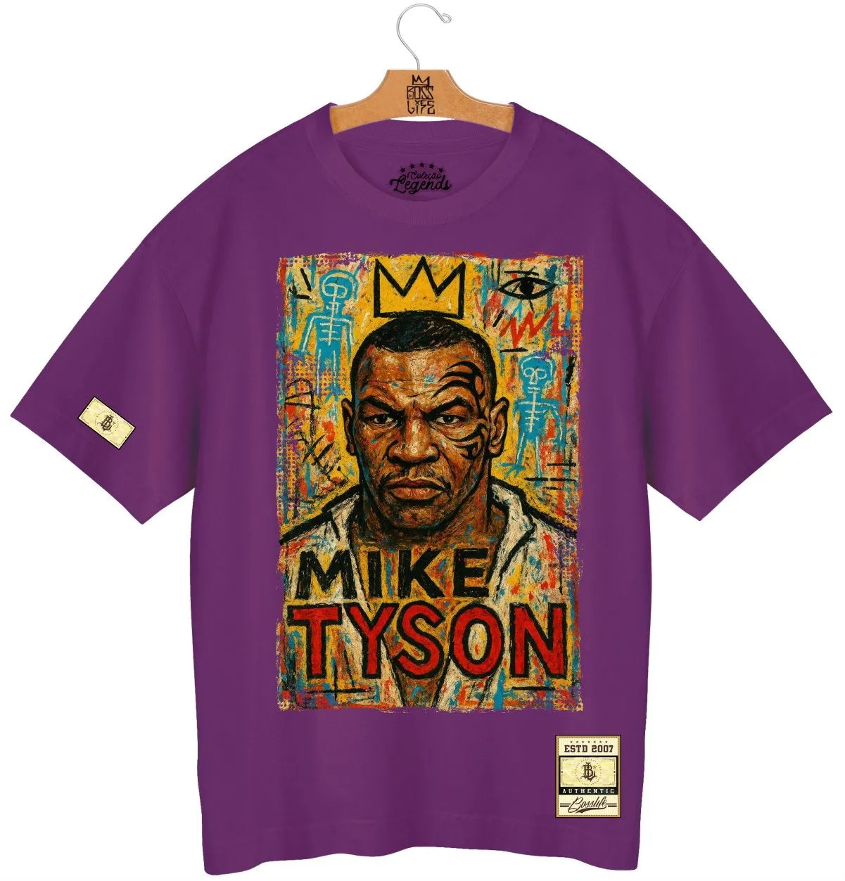 Camiseta Oversized Legends Iron Mike