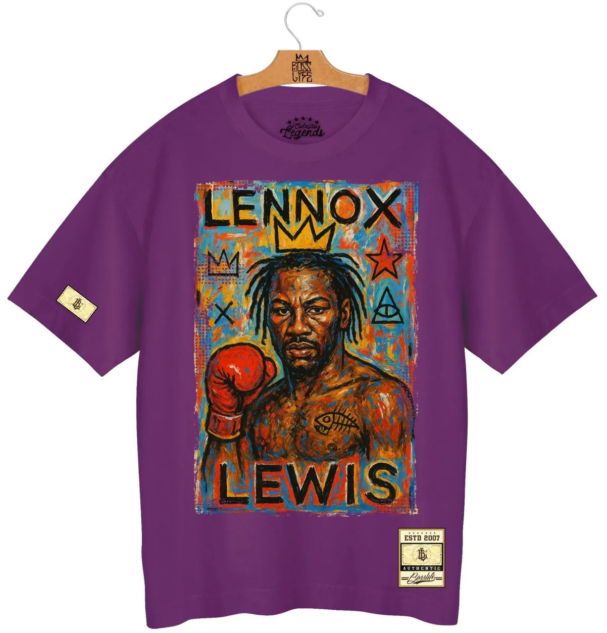 Camiseta Oversized Legends The Lion