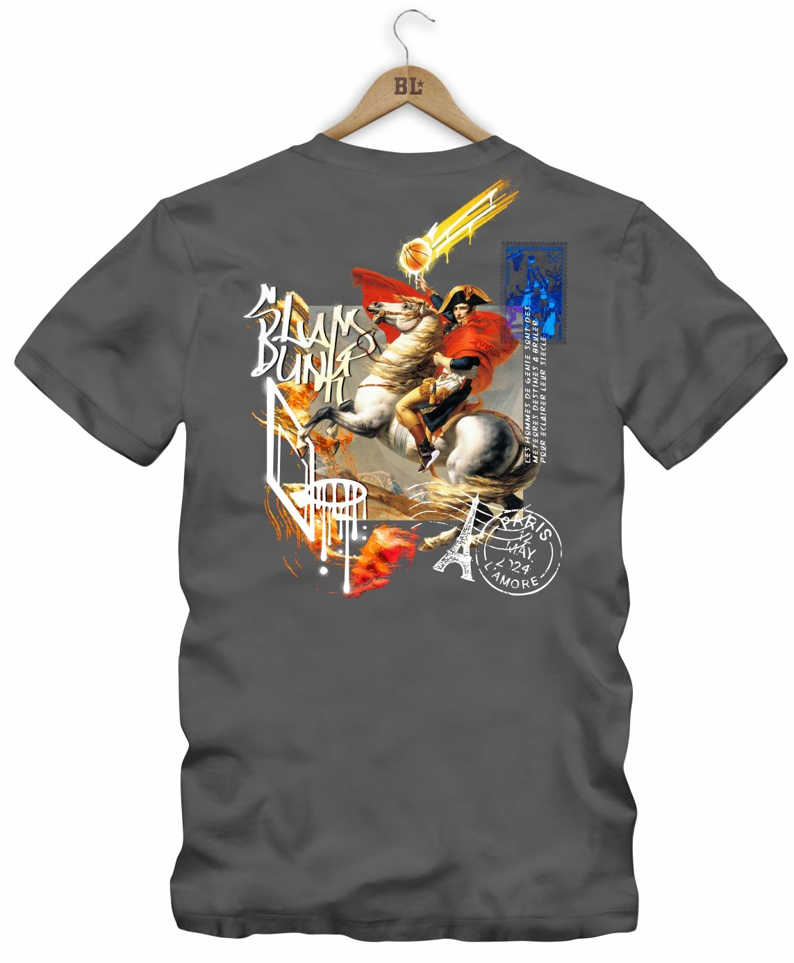 Camiseta Imperial Graffiti Frente e Costas