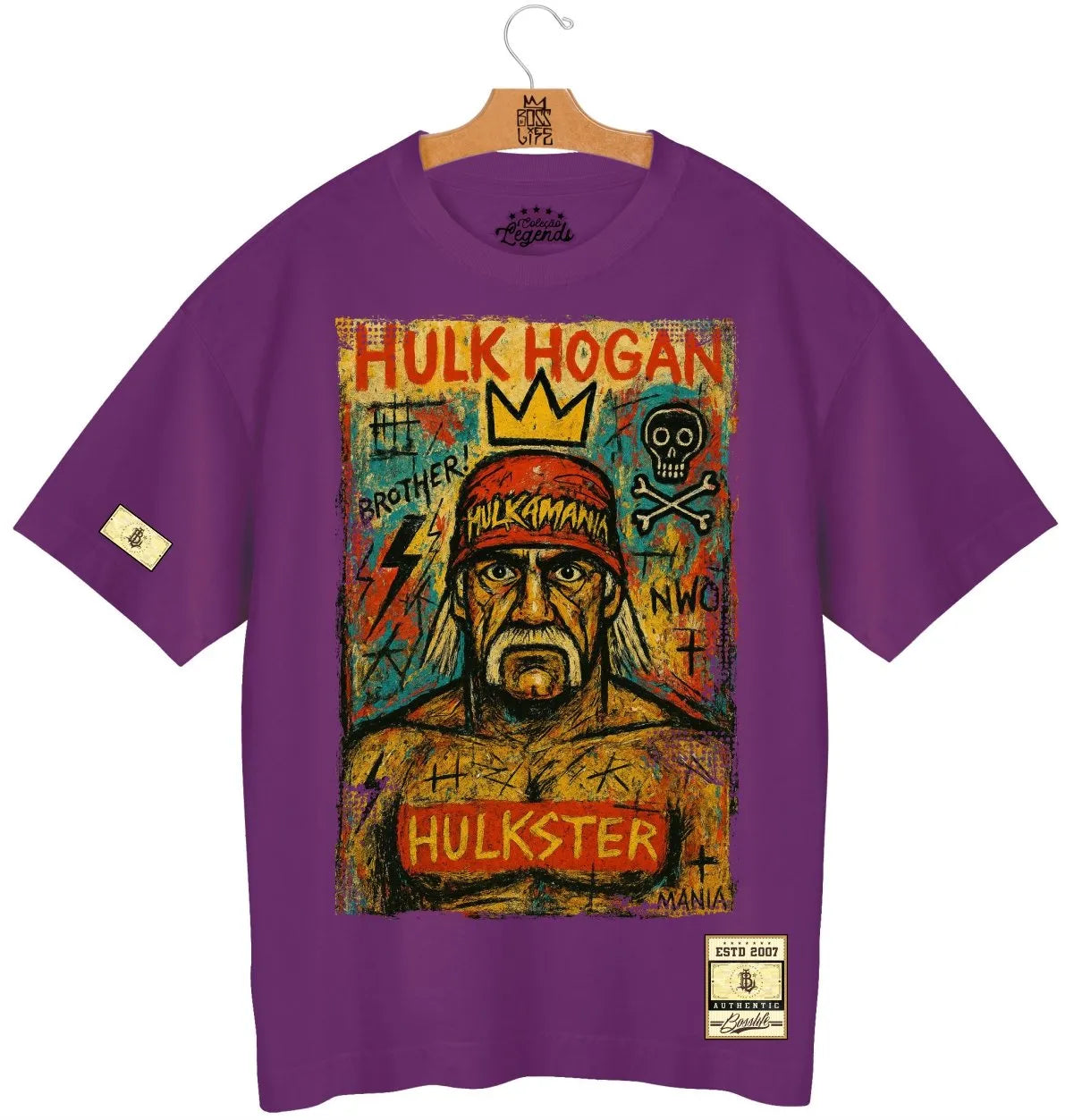 Camiseta Oversized Legends Ring Icon